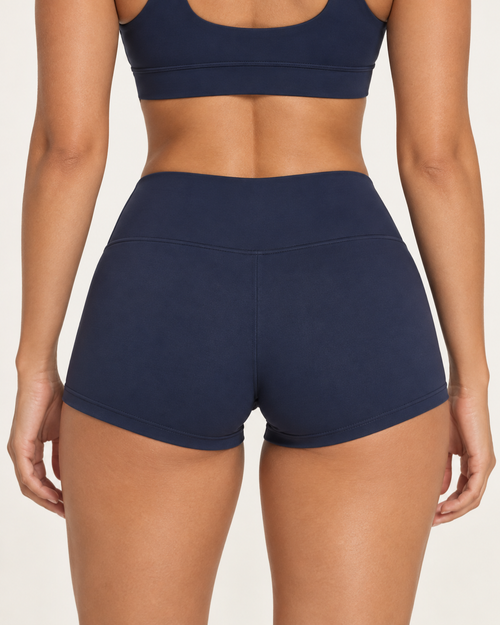 Sculptured Shorts • Navy Blue