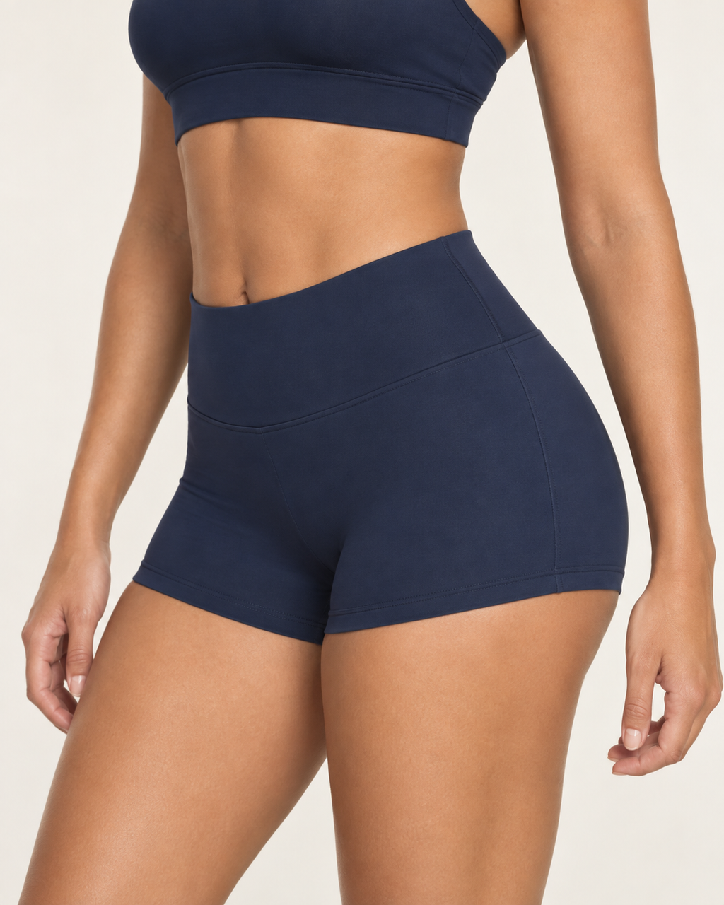Sculptured Shorts • Navy Blue
